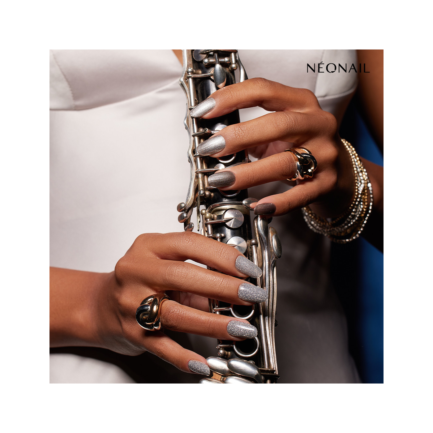 Lakier hybrydowy Silver Sheen 7,2 ml